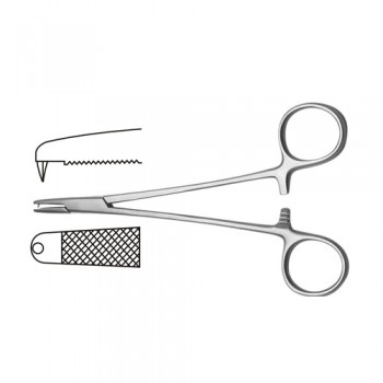 Obwegeser Wire Loop Forceps Stainless Steel, 15 cm - 6"